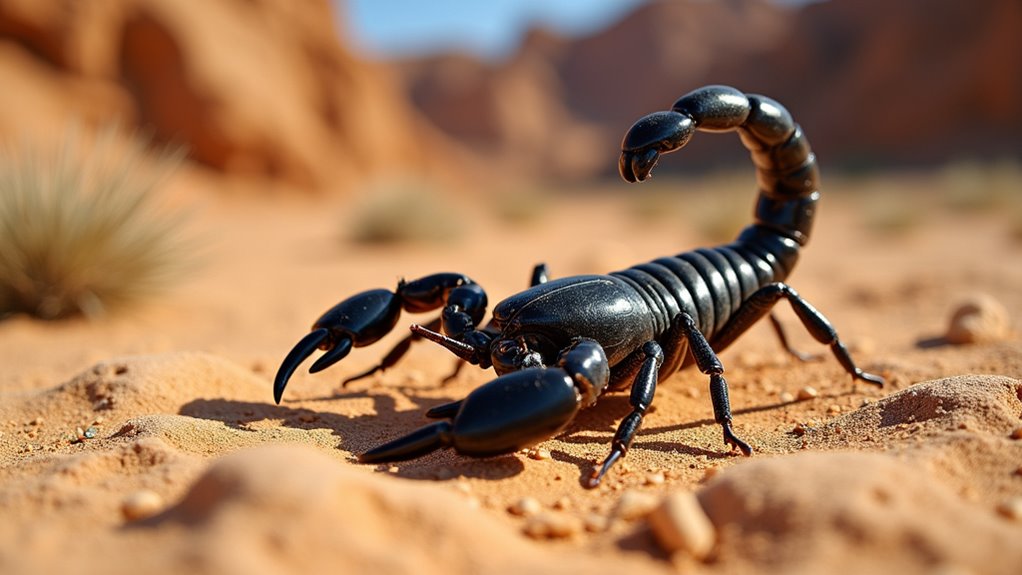 venomous nocturnal desert hunters