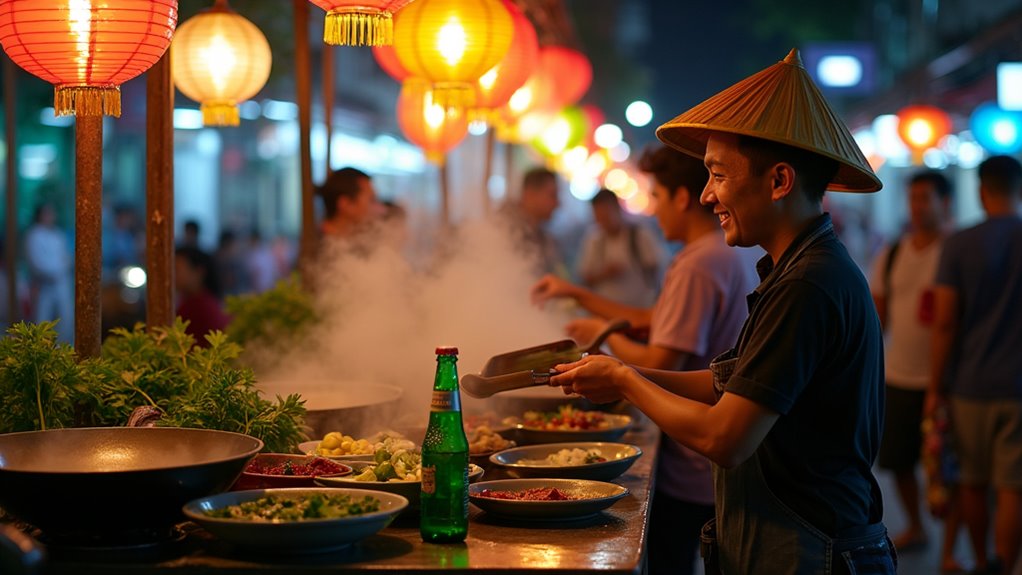 vibrant authentic street cuisine