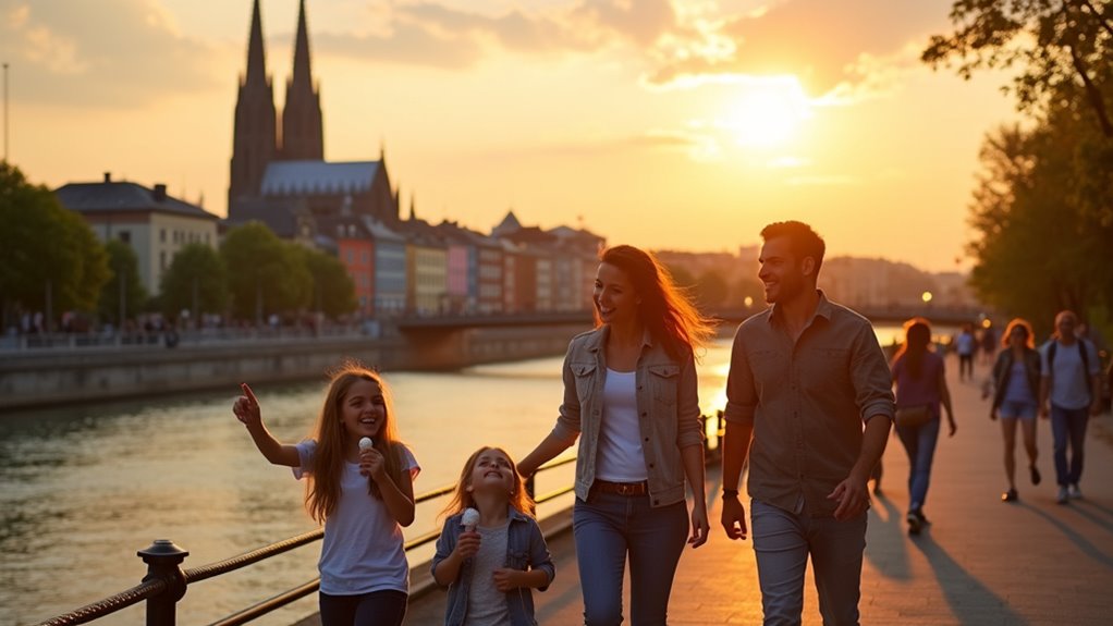 vibrant family friendly urban living