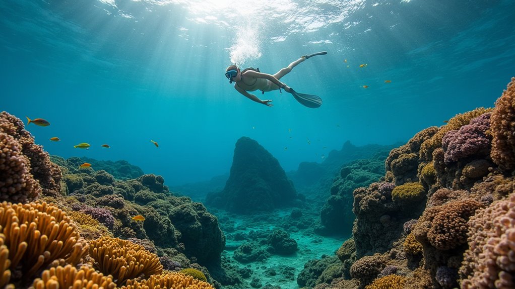 vibrant marine life snorkeling