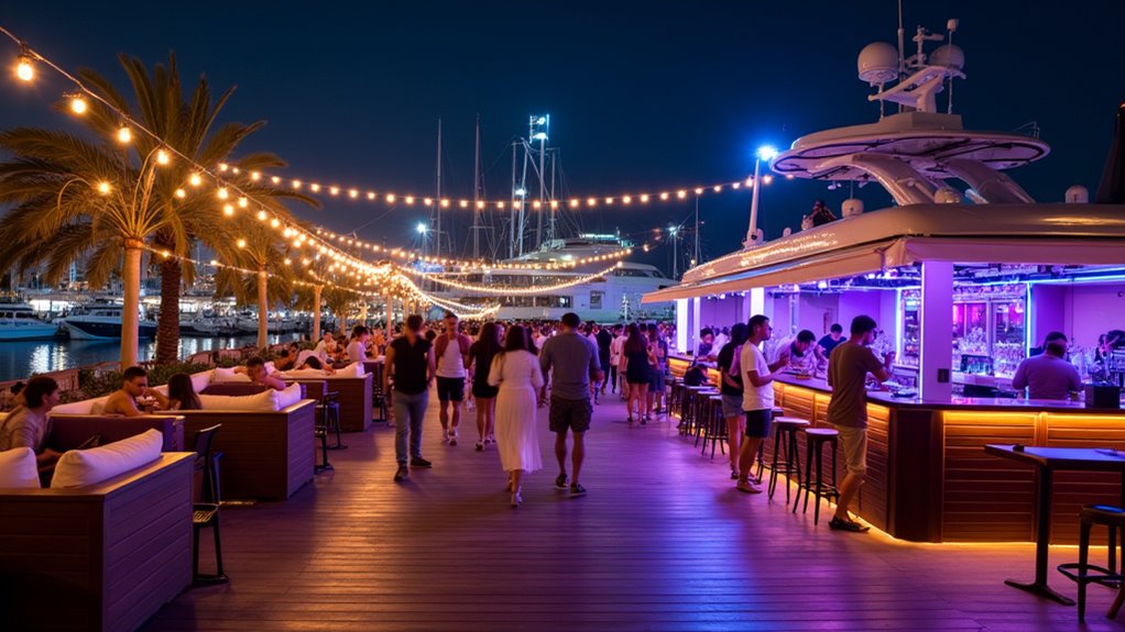 vibrant nightclubs and bars