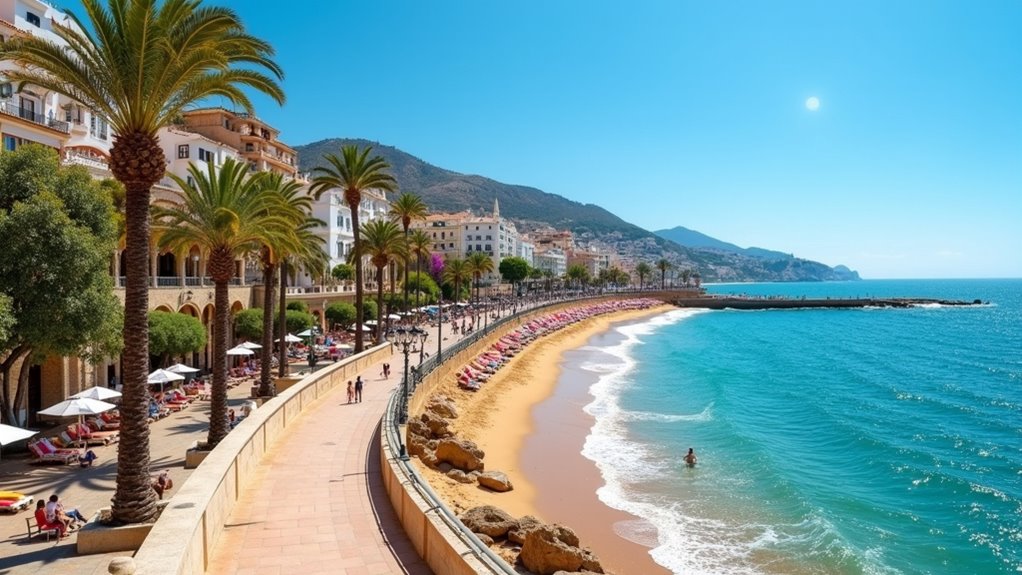 warm sunny coastal haven