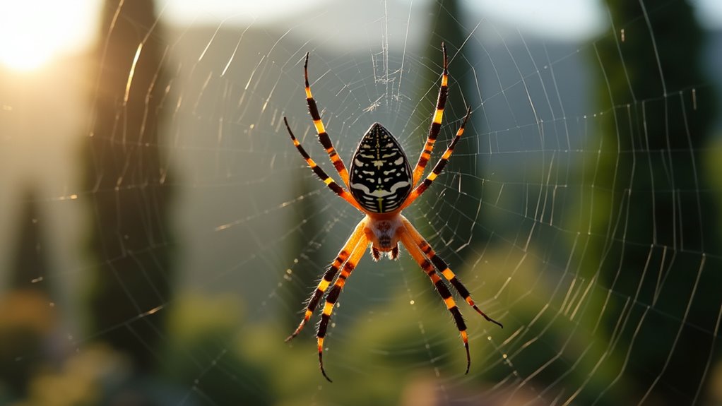 white cross orbweaver