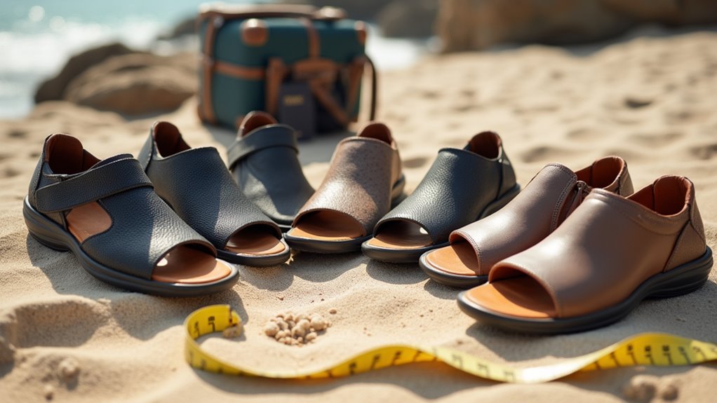 wide fit supportive sandals