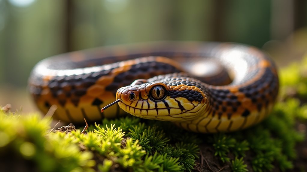 widespread arctic zone venomous snake