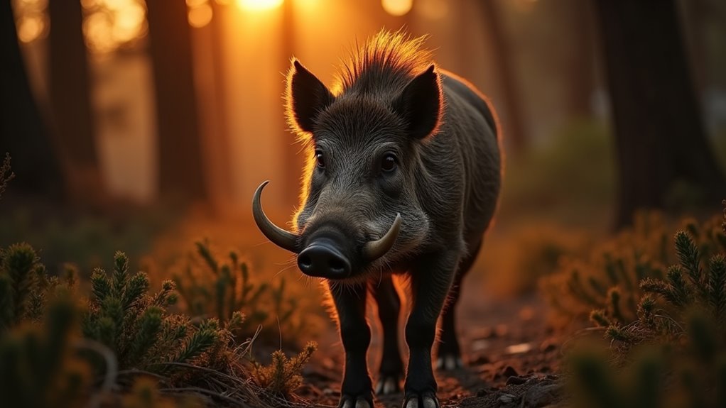 wild boars lebanon forests