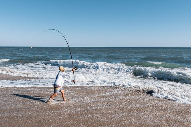 Shark and Fishing Ultimate Combo Beach Fishing Excursion 4 Hrs - The Experience Provider