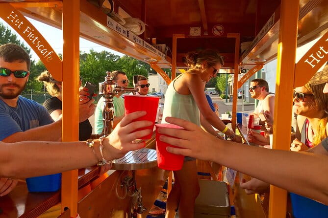1.5-Hour Public Party Bike Ride in Downtown Memphis - How the Tour Is Laid Out