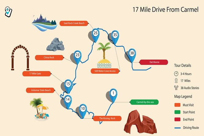 17-Mile Drive Self-Guided Audio Tour from Monterey & Carmel - The Practical Side: Price, Duration, and Ease of Use