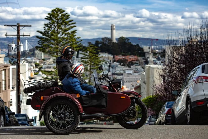 Classic Sidecar Tour of San Francisco - Alamo Square & The Painted Ladies