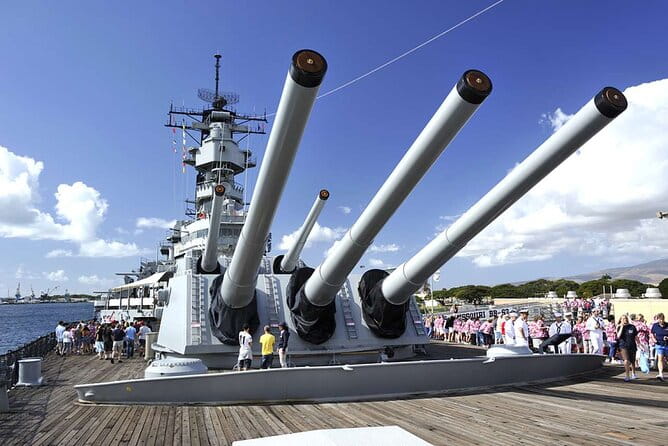 Deluxe Arizona Memorial and USS Missouri Battleship Tour - The Transport and Group Size