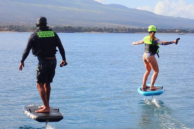 Electric Foilboard rides/lessons/sessions at Sugar Beach, Maui - The Itinerary and Experience Breakdown