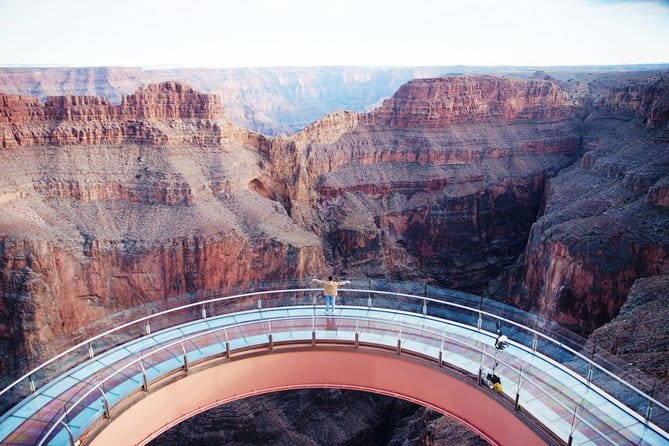 Grand Canyon West Rim by Coach with Helicopter Tour and Meals - The Optional Skywalk: A Thrilling Perspective