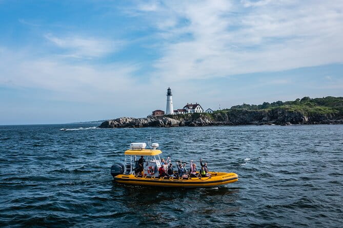 Guided RIB Boat Adventure of Casco Bay - Wildlife Watching and Scenic Beauty