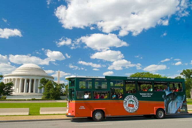 Hop-On Hop-Off 21 Stop Trolley Tour + Arlington Cemetery - Transportation and Practical Aspects