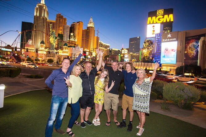 Las Vegas Strip by SUV Stretch Limo with Personal Photographer - The Sum Up