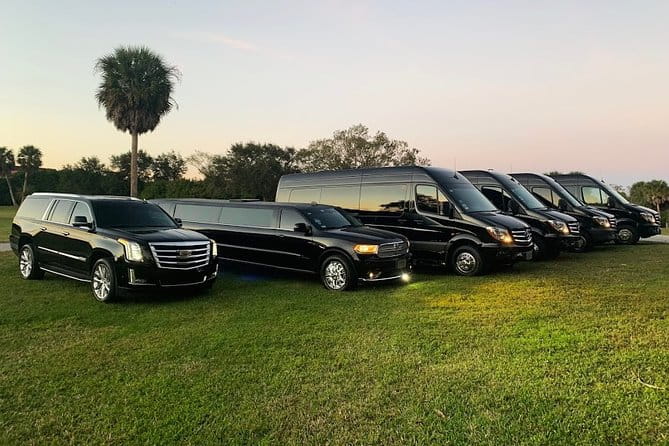 Luxury Party Bus Limo in Miami - Vehicle Features and Atmosphere