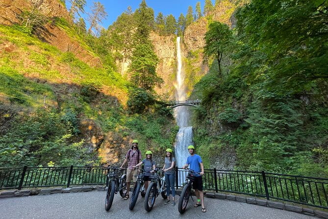 Multnomah Falls E-Bike Waterfall Tour (2+ Hours) - Biking Experience and Group Dynamics