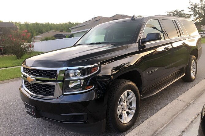 Orlando Airport MCO and Hotels to Port Canaveral Luxury SUV - The Vehicle and Amenities