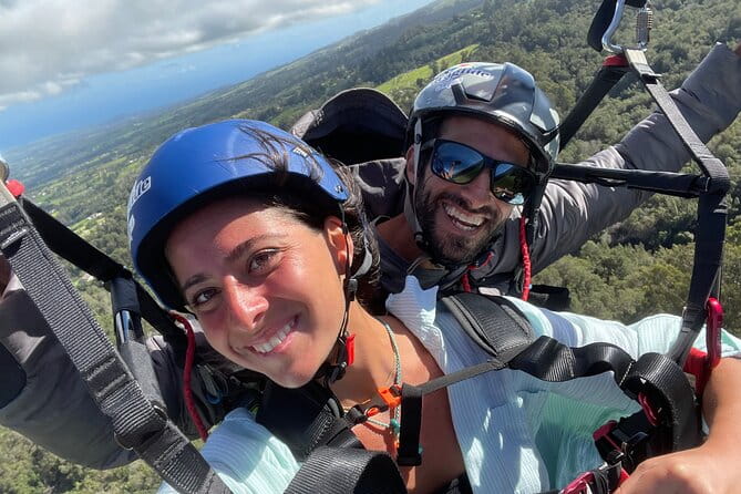 Paraglide Maui's 1K Tandem Paragliding Experience - The Actual Paragliding Experience
