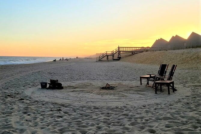 Private Beach Fire Montauk - The Sum Up