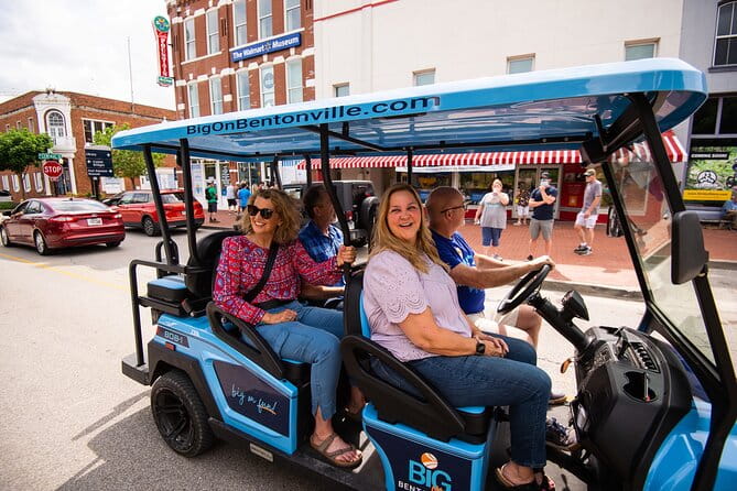 Private Golf Cart Tour of Bentonville - FAQs