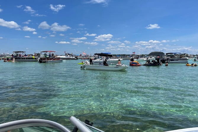 Private Pontoon in Crab Island with Captain - The Itinerary in Detail