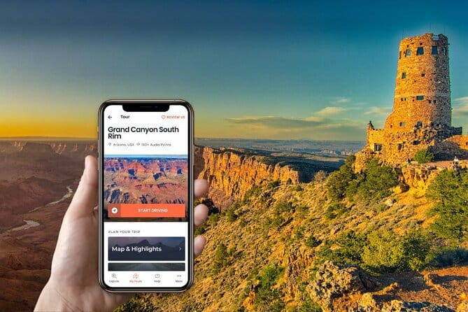 Self-Guided Audio Driving Tour in Grand Canyon South Rim - In-Depth Breakdown of the Itinerary