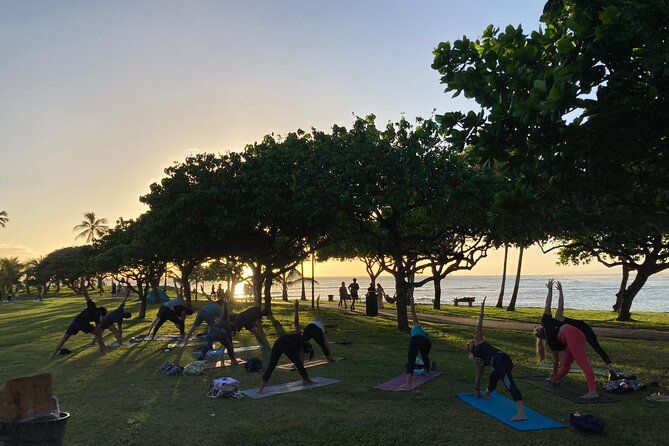 Sunset Yoga Flow at Magic Island - The Realities and Considerations