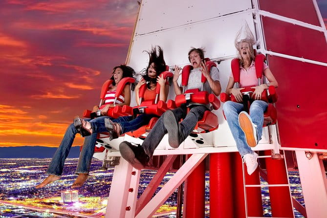 The STRAT Tower Unlimited Ride Pass Ticket - Additional Thrills and the Overall Atmosphere