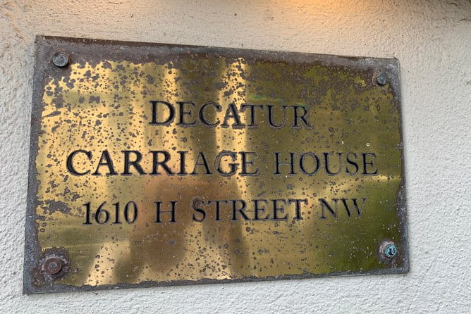 Washington DC History of Slavery Walking Tour - The C & O Canal and Its Lockhouse