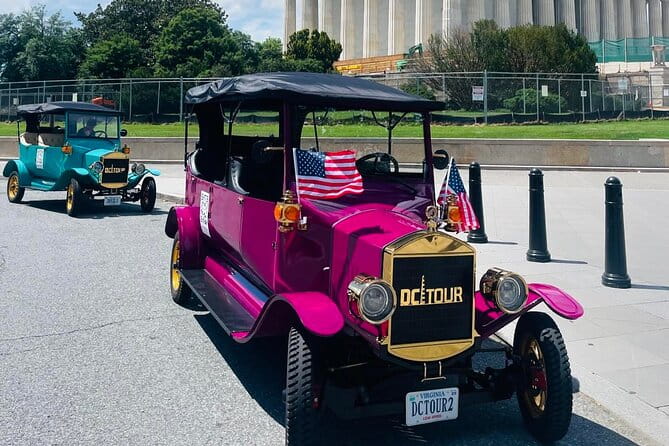 Washington DC Sightseeing Tour by Electric cart or Vintage Car - Authentic Experiences & Authentic Insights