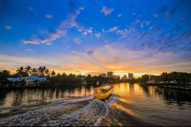 Water Taxi evening hop-on hop-off sunset sightseeing cruise - Detailed Breakdown of the Itinerary