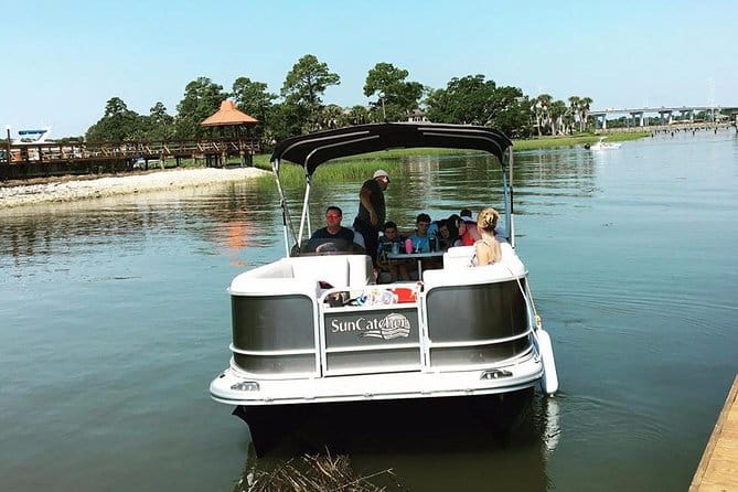 2-Hour Private Hilton Head Pontoon Boat Rental - Wildlife and Scenic Highlights