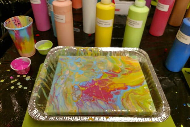 Acrylic Pour Painting Class in Estes Park, Colorado - Authentic Feedback from Participants
