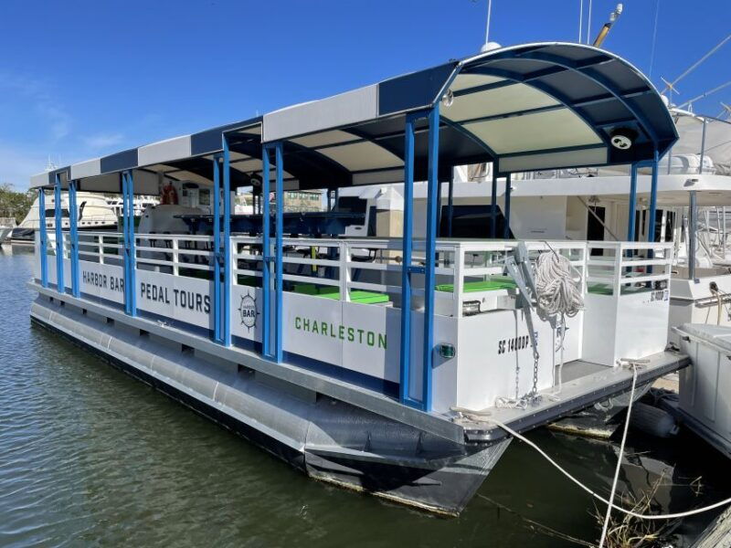 Charleston: Harbor Bar Pedal Boat Party Cruise - A Closer Look at the Itinerary and Landmarks