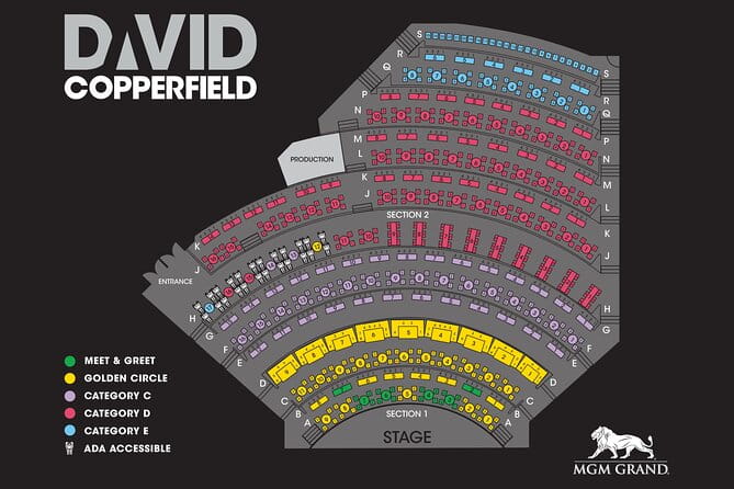 David Copperfield at the MGM Grand Hotel and Casino - The Location and How to Find It