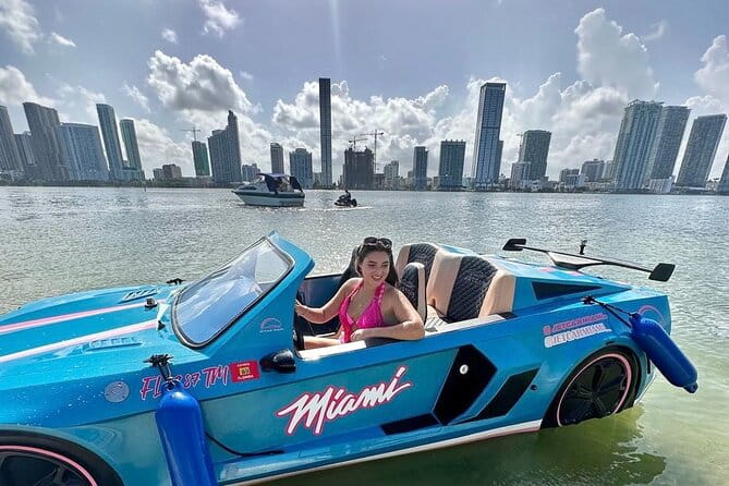Jetcar Miami (Jet ski/jet boat) Rental - Who Will Love This?