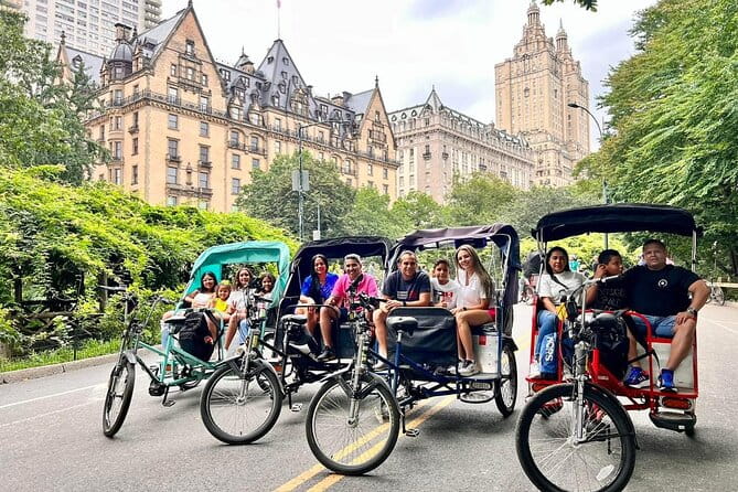 Official Central Park Pedicab Tours - How It Compares to Other NYC Tours
