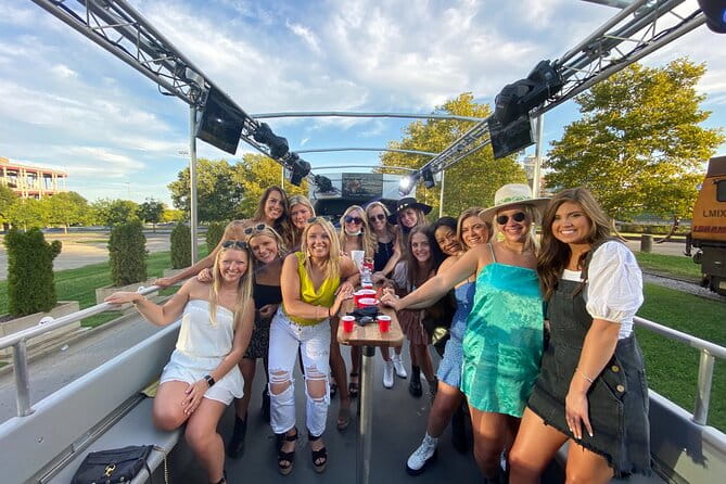 Private Nashville Open-Air Party Bus Tour w/ DJ & Bartender 21+ - The Route and Stops: What to Expect