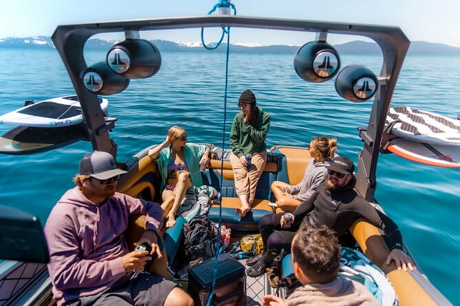 Private Wakesurf/Wakeboard Boat Charter Lake Tahoe - Authentic Experiences from Travelers