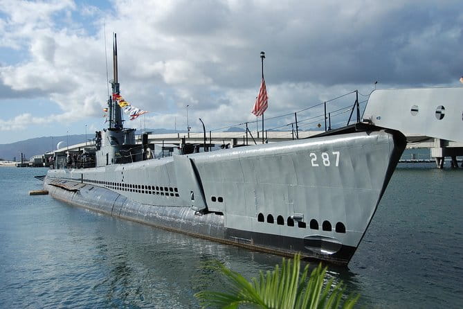 USS Arizona Memorial - Honolulu City - Aloha Pearl Harbor Tour - Oahu - The USS Bowfin Submarine & Nearby Attractions