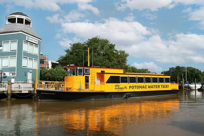 Water Taxi from Wharf or Old Town Alexandria - FAQ