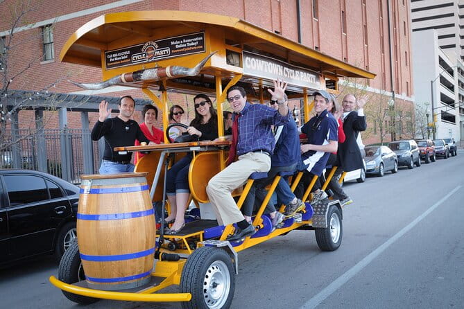 2-Hour BYOB Cowtown Cycle Party for 6-15 Happy Adults in FW - Who Should Consider This Tour?