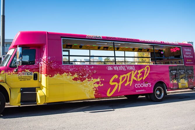 2-Hr Private Party Bus Experience in Nashville (up to 35 guests) - The Sum Up