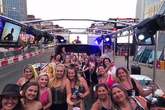 Private Nashville Open-Air Party Bus Tour w/ DJ & Bartender 21+ - Authentic Feedback from Travelers