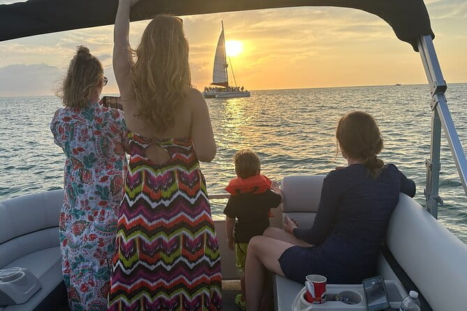 Sunset Tour in Naples Bay on a New Godfrey- All included - FAQs