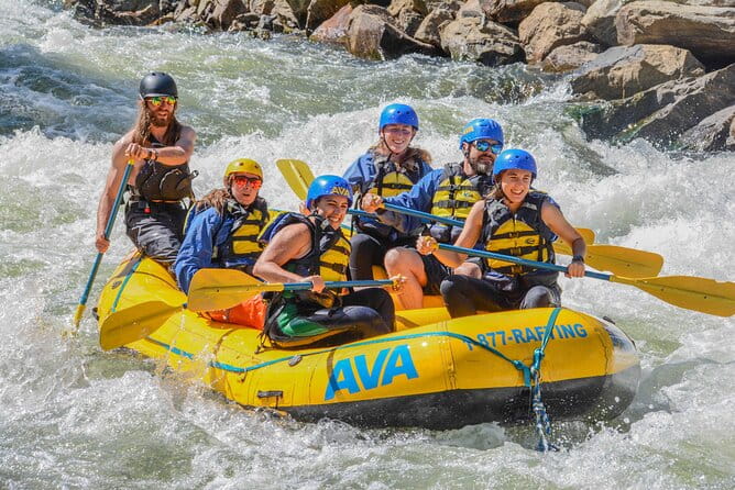 Upper Clear Creek Whitewater Rafting plus Cliffside Zipline from Idaho Springs - FAQs