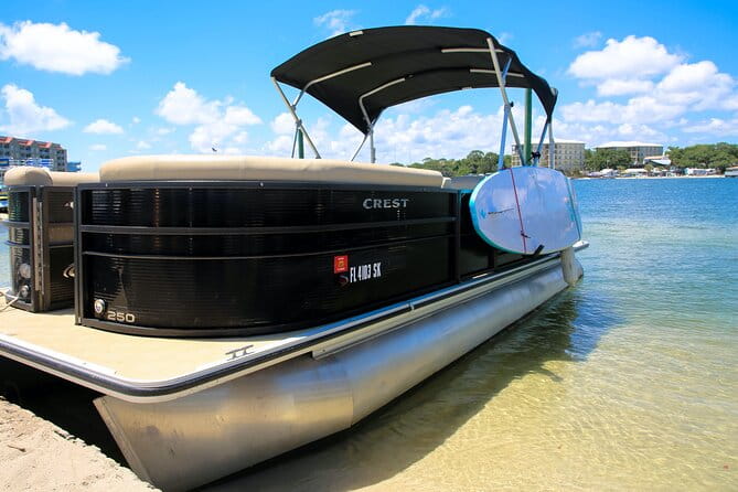 12 passenger Crab Island pontoon boat rental - FAQs