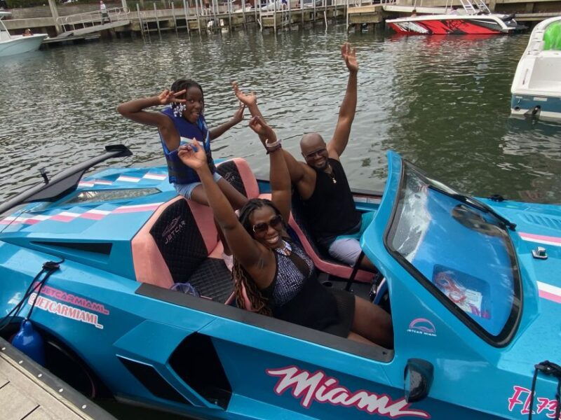 Miami: 1-hour Jetcar Rental - Who Will Love This Experience?